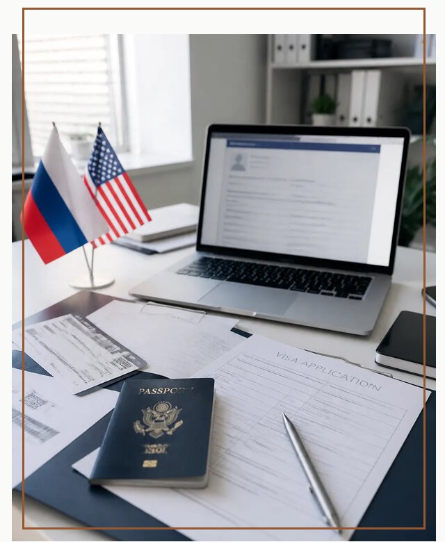 Оформление визы в США для туристов и бизнеса в Гукове