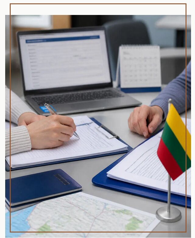 Профессиональное оформление визы в Литву для поездки в Гукове