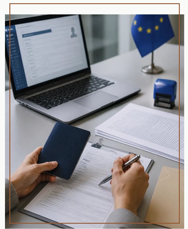 Оформление национальной визы D для переезда и работы в Гукове