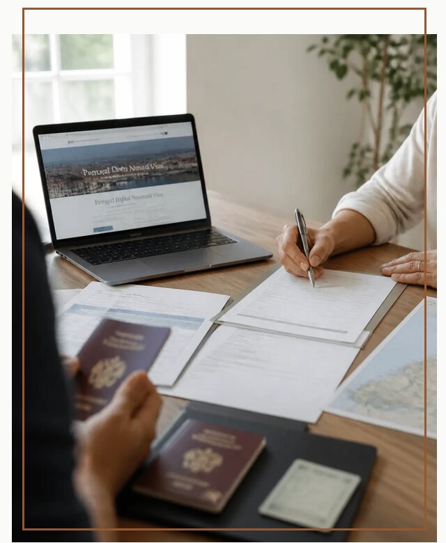 Оформление Digital Nomad и ВНЖ Португалии в Гукове